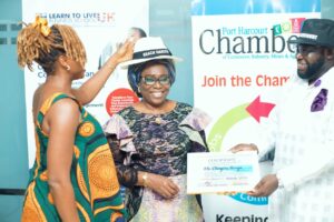 Honorary Member. Dr Chinyere Nwoga President Port Harcourt Chamber of Commerce, Industry, Mines and Agriculture