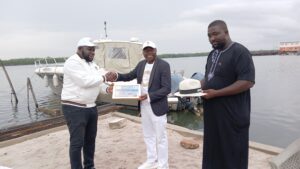 honorary Membership presented to HRH, Sir Henry Micah, the Amadabo of Sambo-Ama, in Brass Kingdom